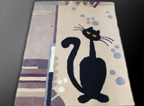 Carpet Design - MININU in BLUE